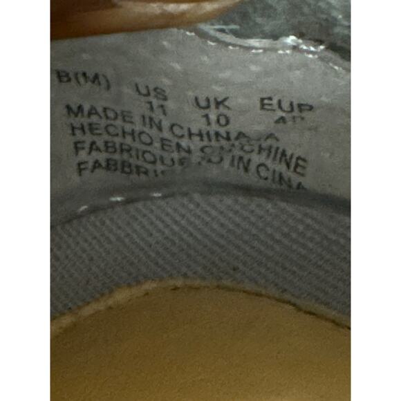 206 Collective Mark Men's Gray Lace-Up Sneakers Size 11 Casual Comfort Fabric - Picture 7 of 7